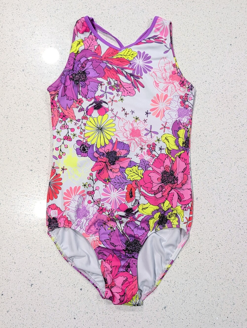 FEVER DREAM Sylvia P SylviaP AXS Extra Small Gymnastics Dance Leotard Floral